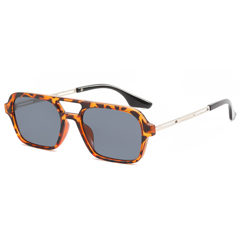 Gafas de sol cuadradas pequeñas para mujer, lentes de sol de de de colores caramelo, Retro, espejo azul, gafas de conducción
