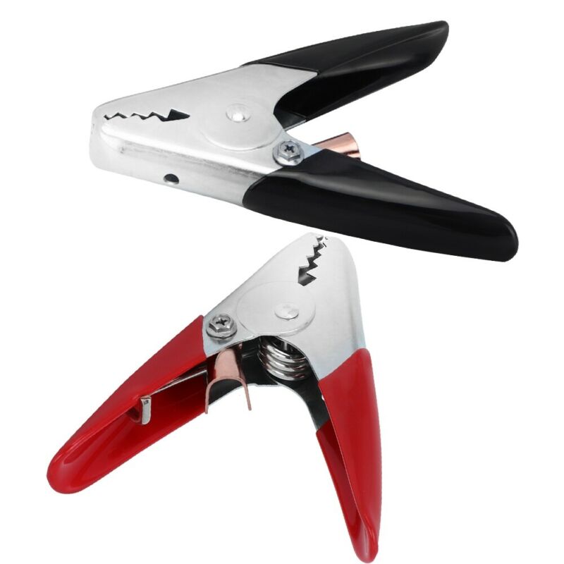 Cable Battery Clips Alligator Clip Iron Replacement Universal