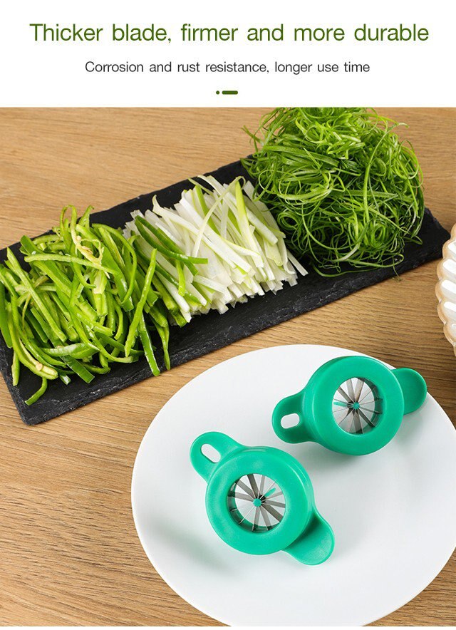 Onion Blossom Cutter Multi-Function Stainless Steel Plum Blossom Onion Cutter Chopper Shredder Kitchen gadgets
