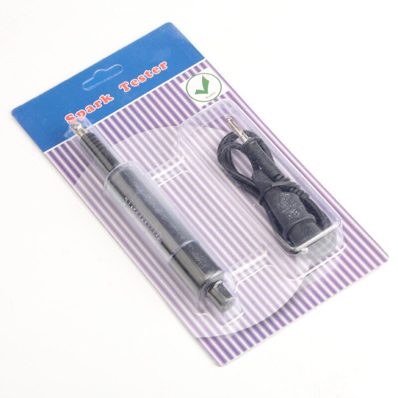 car Spark Plug Tester Ignition 12V In-Line Spark Tester Ignition Coil Detector Spark Plug Wire Diagnostic System Car Accessories
