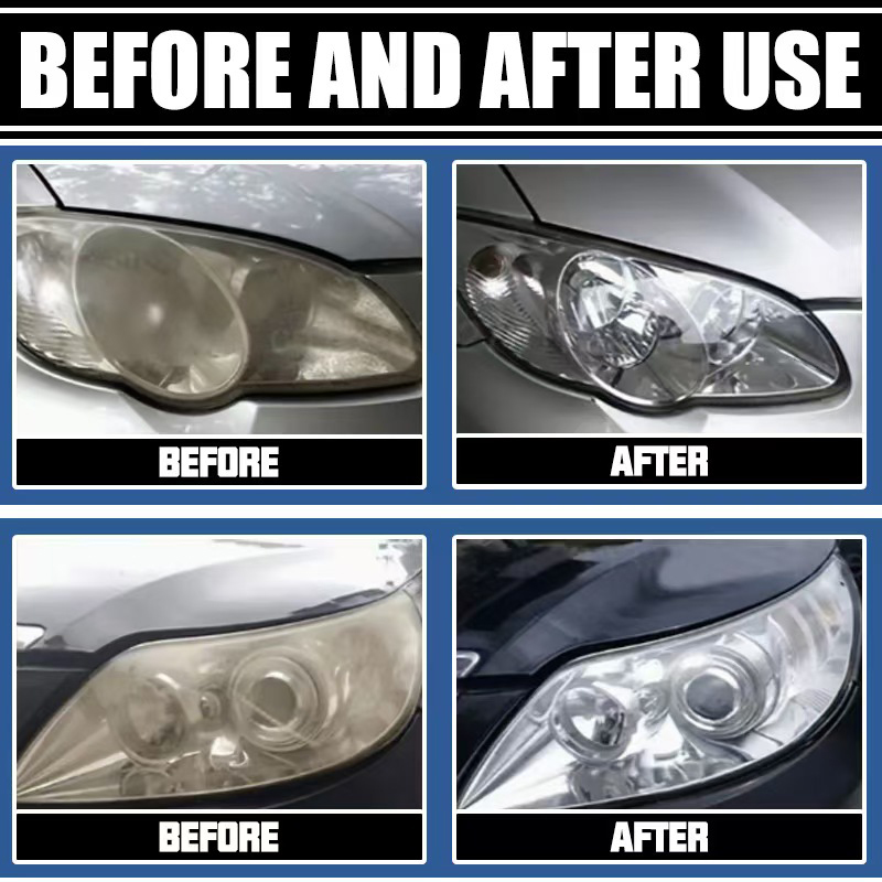Restauro de faros de coche, pulido, limpieza detallada de faros, mantenimiento, eliminación de oxidación, suciedad, lámpara de coche, reparación de arañazos