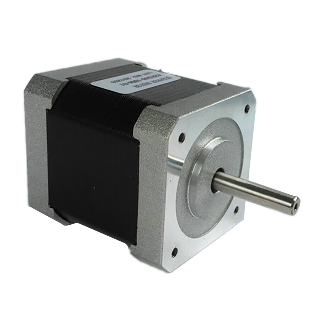 Motor paso a paso de dos fases de 42mm, 6 V/1.2A 1500 RPM, ángulo de paso de 1,8 grados con 4 cables para impresora 3D Nema17, CNC