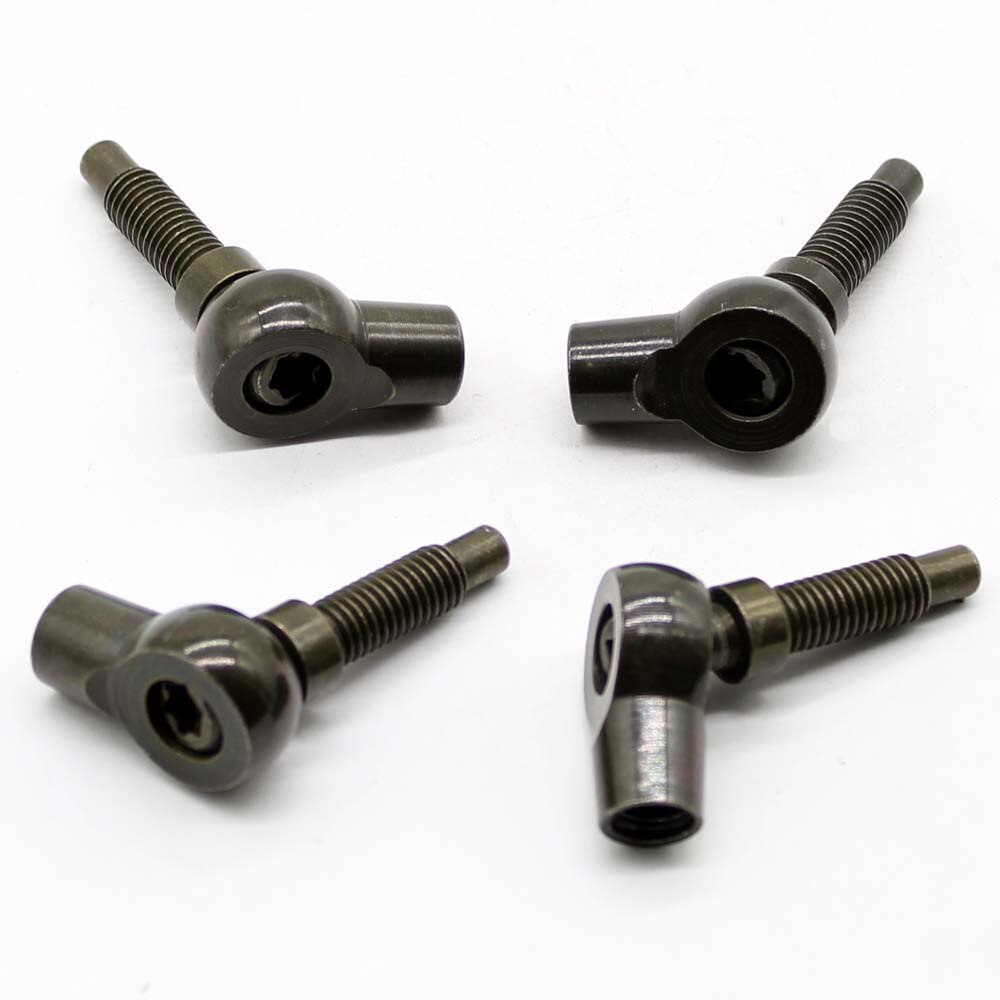 4 stks M8 Metalen Gasveren Lente Lift Ondersteunt Demper Vervanging Connector Beugel met Schroeven voor Jeep voor Hyundai voor Toyota