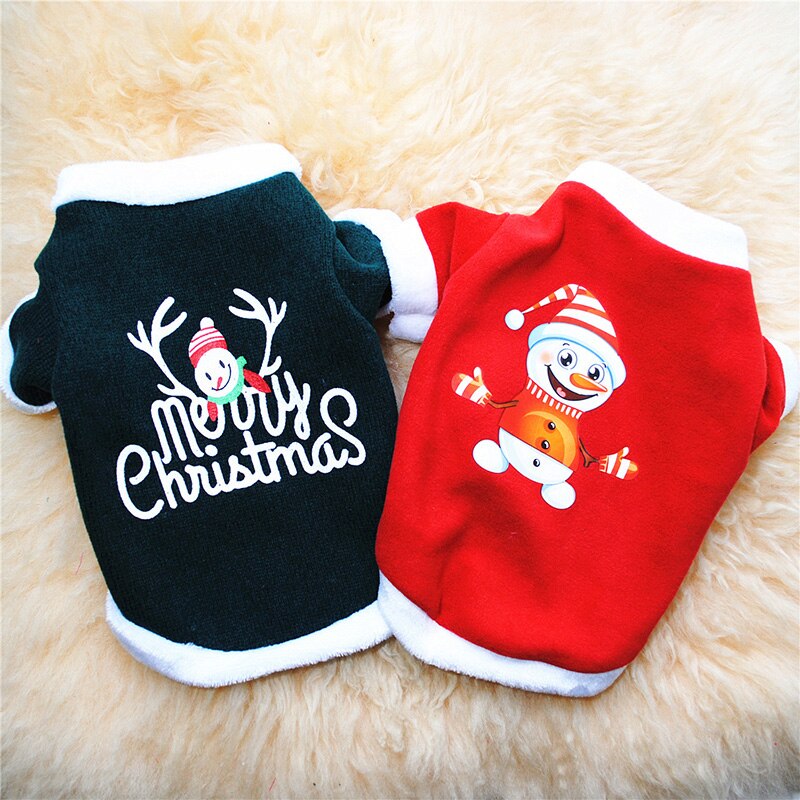 Roupas para cães de natal para cães pequenos animais de estimação trajes de natal inverno quente casaco roupas roupas para cães de estimação chihuahua yorkie