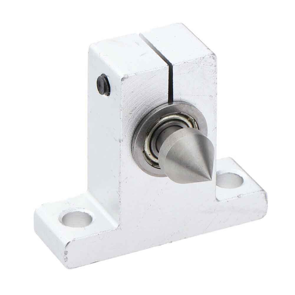 High Speed Bearing CNC Lathe Tailstock Woodworking Center Rotary Power Tool Accurate DIY Alloy With Thimble Drill