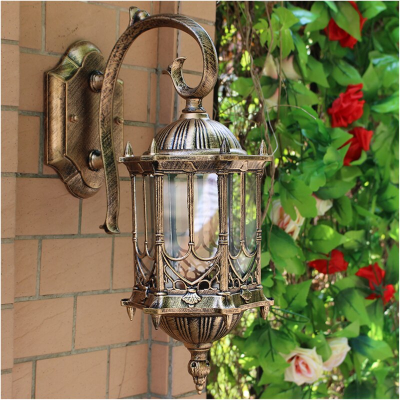 populaire retro outdoor wandlamp gunstige europa villa blaker lamp waterdichte buitenkant tuin deuropening verlichting