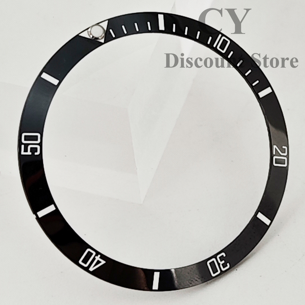 34mm Watch Bezel Insert Bezel Fit Automatic Watch Case For Ring Parts Automatic Watch Replacement