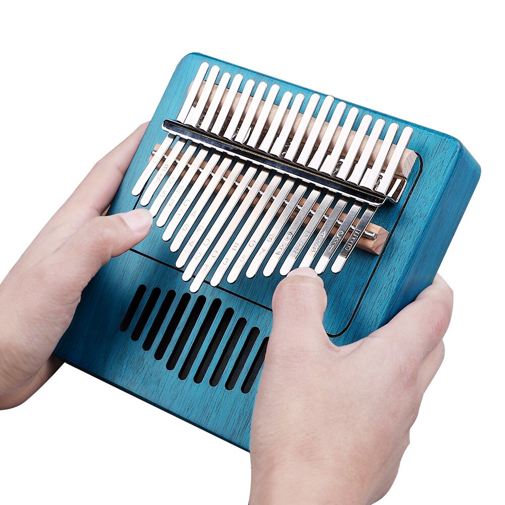 Kalimba 17 Keys Crystal Thumb Piano Acrylic Transparent Black 17 Key Music Keyboard High African Kalimba Finger Piano