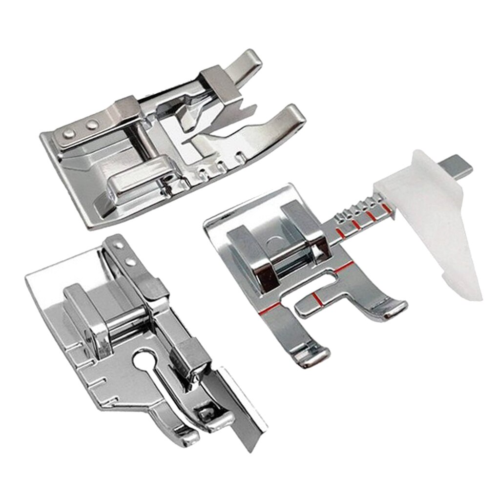 Pied presseur pour Machine à coudre Singer, 3 pièces, accessoires de couture