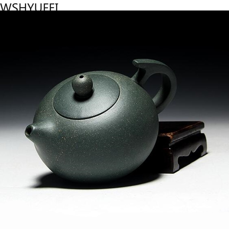 Retro tea set purple clay xi shi teapot Teaware decoration pot Authentic full handmade Chinese yixing purple sand teapot