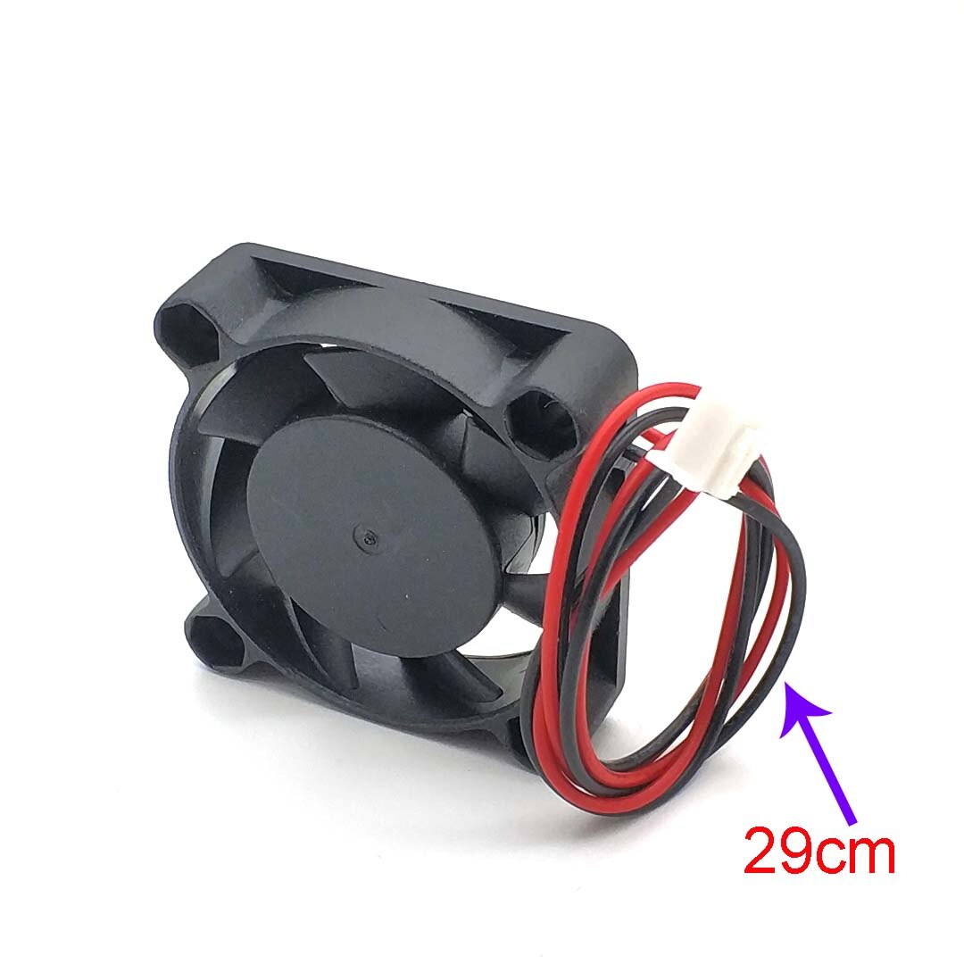 DC 12V 40mm x 40mm x 10mm 2-Pin Ball Bearing Computer PC Case Cooling Fan 4010: 29CM