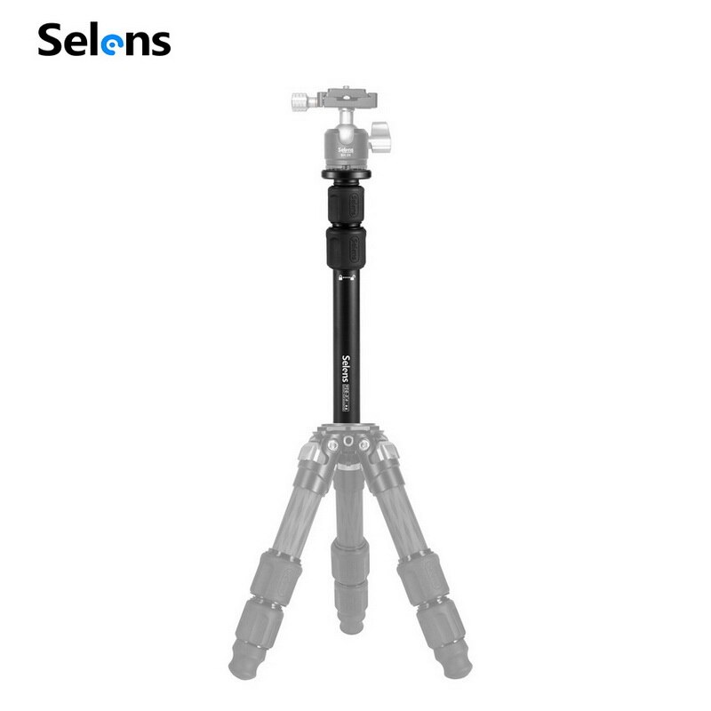 Selens Statief Monopod Extension Tube 3-Secties Voor Feiyu Zhiyun Stabilizer Camera Cannon Dslr Sony Nikon Telefoon Statief