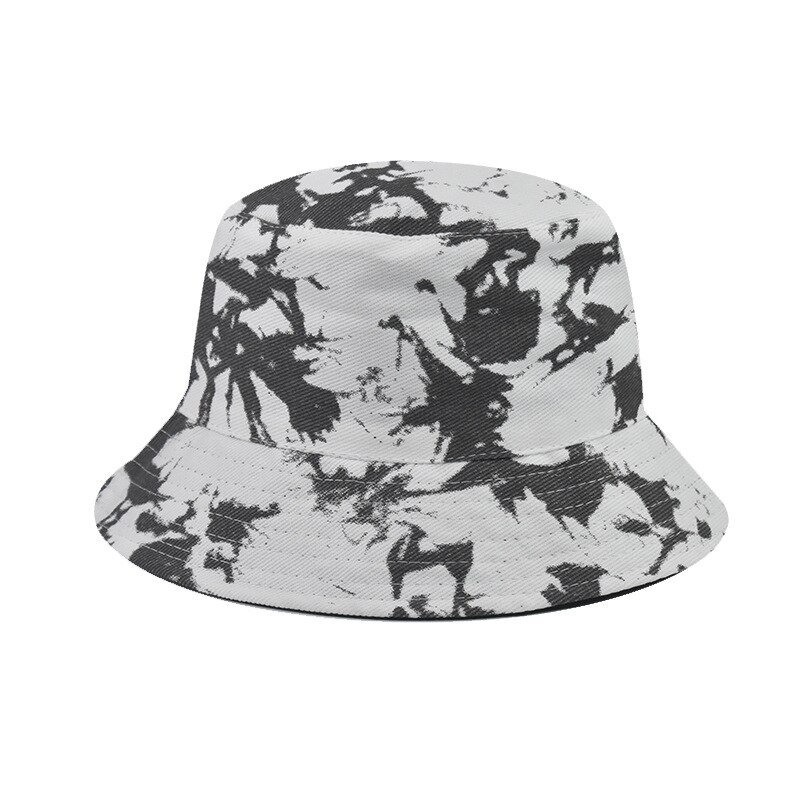 Adult Bucket Hat Fisherman Hat Fishing Hat Colourful Graffiti Bob Caps Hip Hop Tie Dye Gorros Men Women: a2