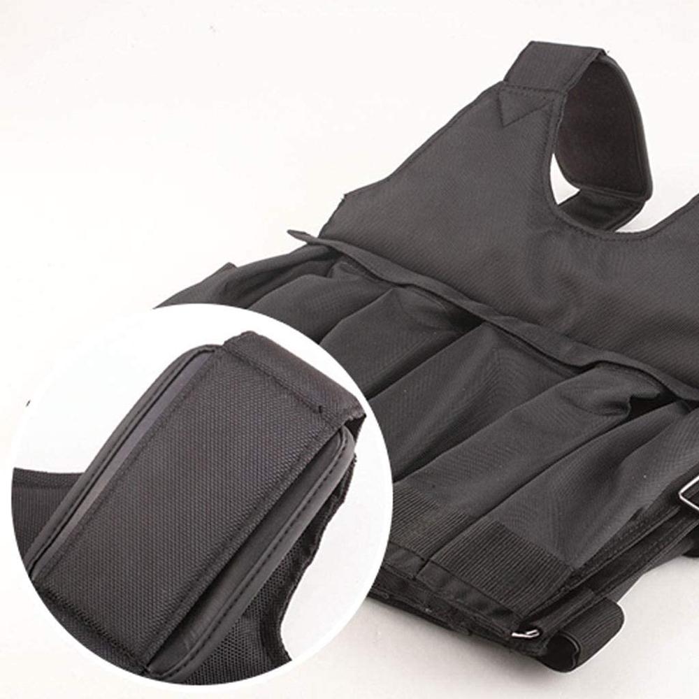 Weighted Vest Max Loading 20/50kg Adjustable Weighted Vest Weight Jacket Exercise Fitness Boxing Training Waistcoat Invisible