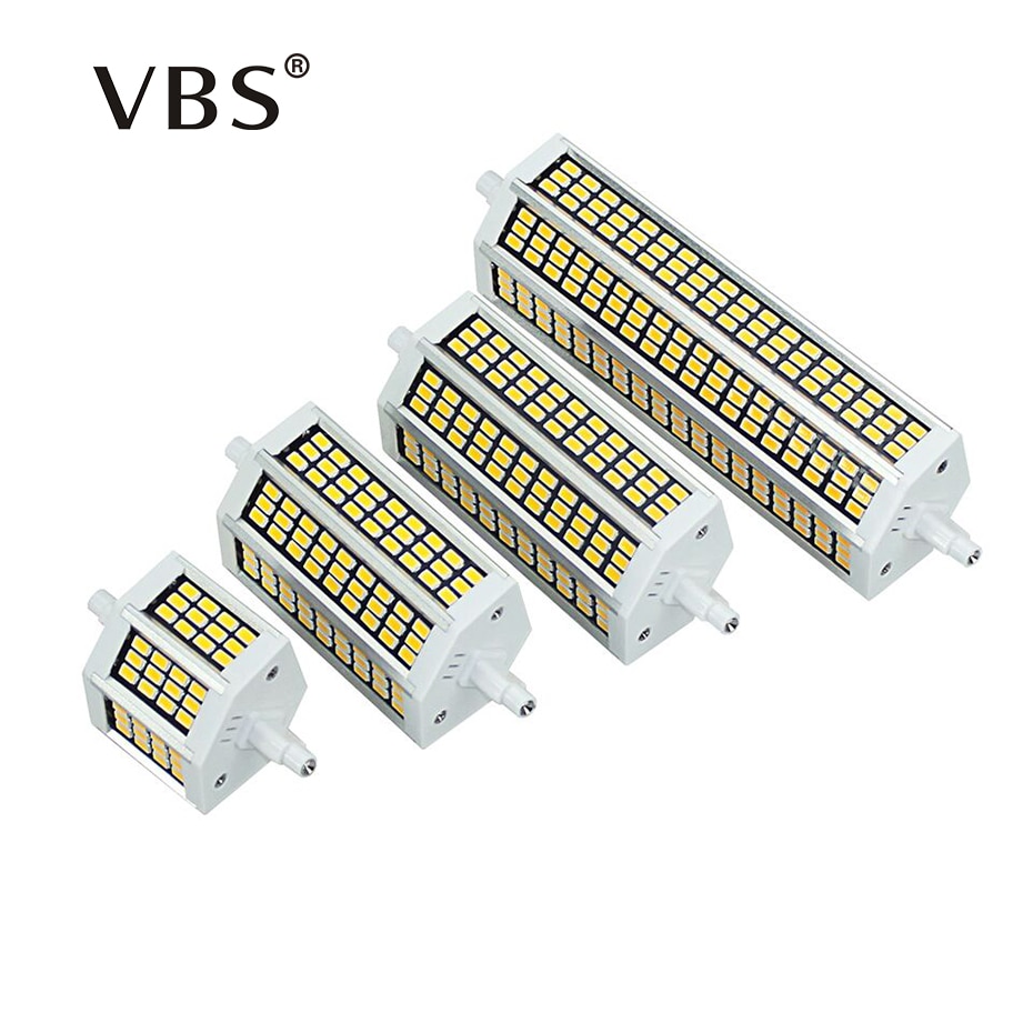 LED Diode Scheinwerfer Birne R7S 220 v Hohe Lumen Kein Flimmern Lampada LED 78mm 118mm 135mm 189mm Halogen lampe LED ampulle Flutlicht
