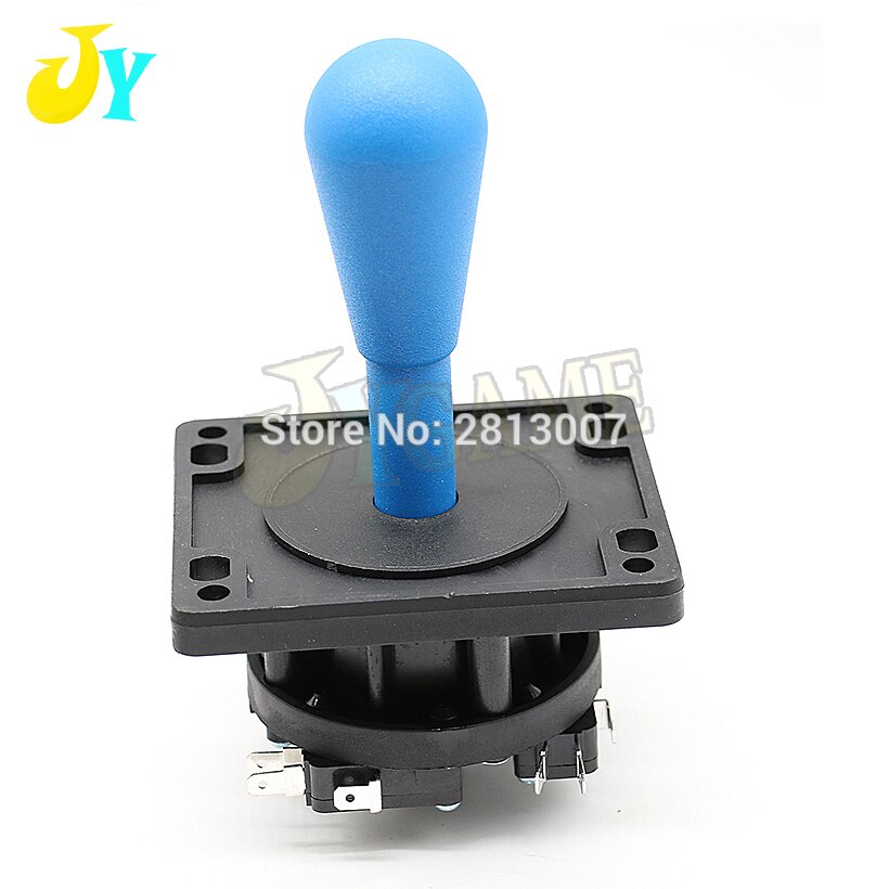 Amerykańnarty/hiszpańnarty styl drążek arkadowy 4 sposób 8 sposób HAPP styl drążek sterowy zero opóźnienia Stick trwałe Joypad Jamma automat robić gier: Niebieski