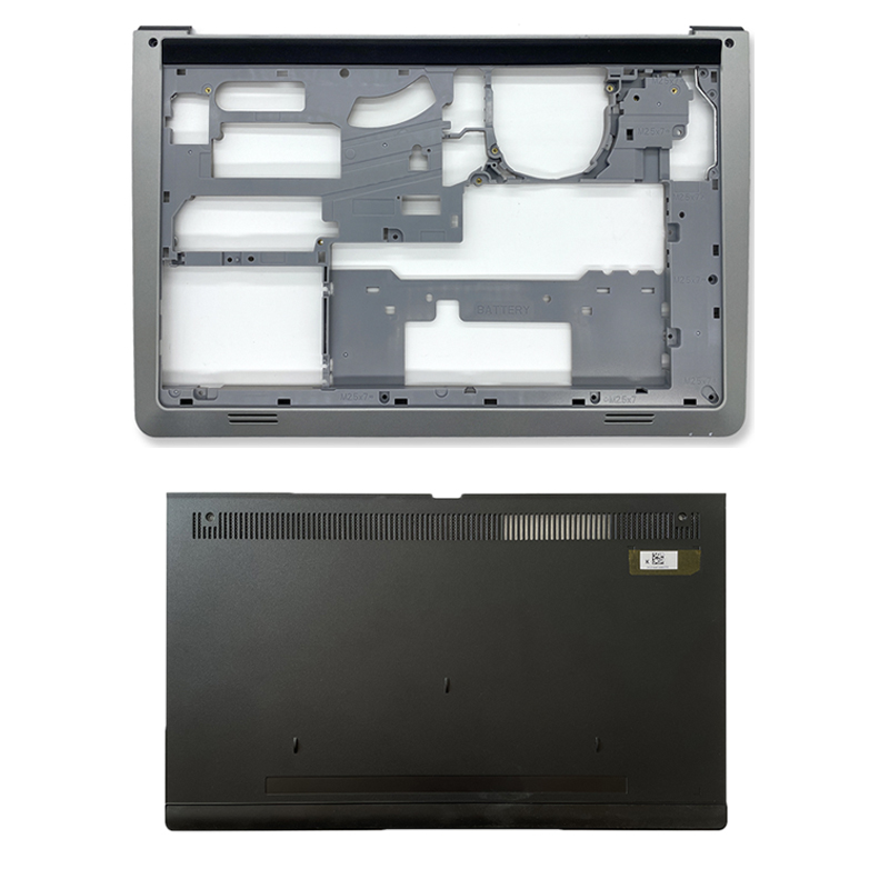 Nieuw Voor Dell Inspiron 15-5000 5545 5547 5548 P39F Laptop Palmrest Hoofdletters Base Bottom Cover Lagere Case inspiron 15 5000 5545: DE Cover silver