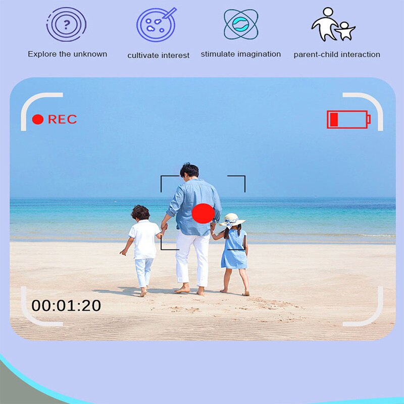 Fotocamera per bambini WIFI stampa istantanea fotocamera stampante termica Wireless WIFI telefono stampante 32GB Card 1080P HD giocattolo per fotocamera digitale per bambini