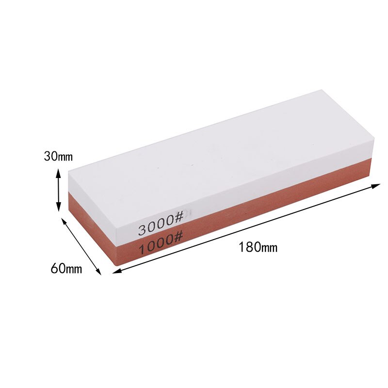 3000/8000/10000 Kitchen Knife Sharpener Whetstone Water Stone Honing Knife Grinder Sharper System Sharpening Stone: B Red White