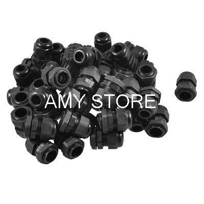 Lot De 100 Glands D'Étanchéité PG11 En Nylon 66 - Diamètre Câble 5-10 Mm - Qualité 94V-2