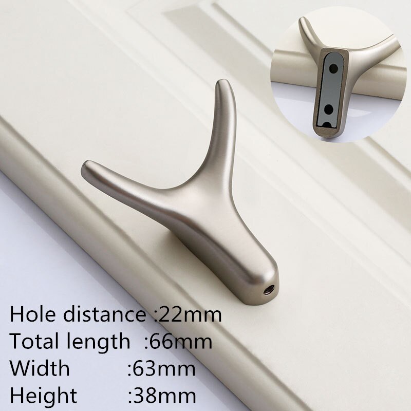 KK & FING Europäischen Luxus Haken Zink-legierung Lagerung Haken Schlecht Küche Zimmer Tuch Handtuch Gestell Mantel Hütte Aufhänger Schlüssel kreative Haken: stumm Nickel gebürstet
