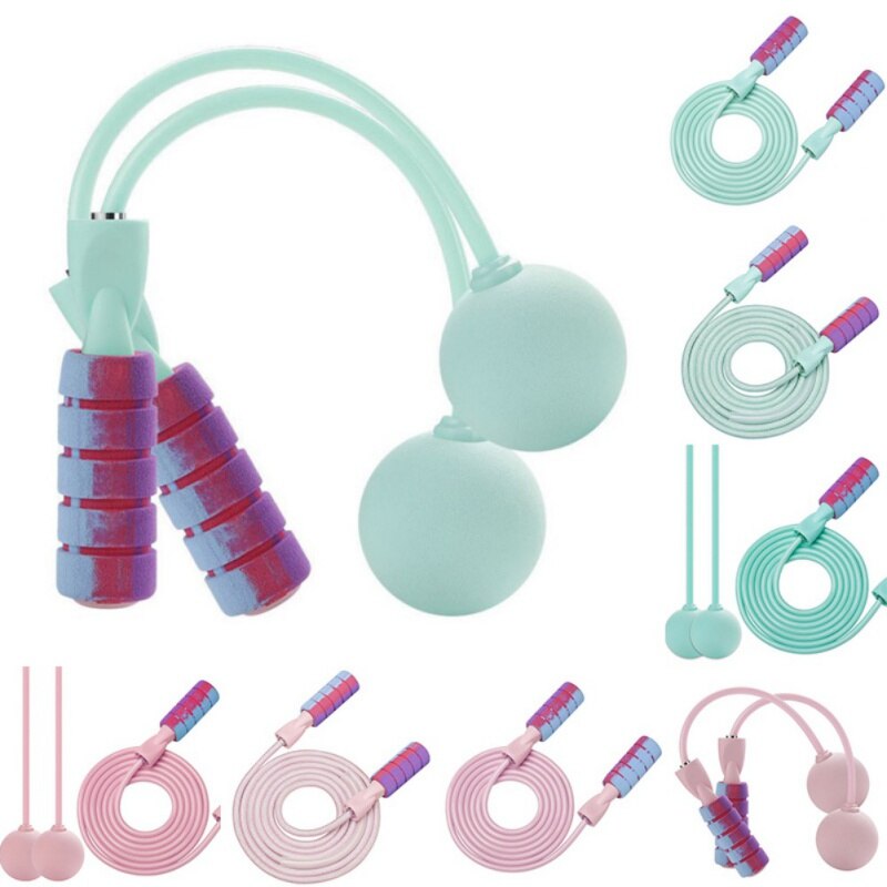 Portable Jump Rope Speed Weightlosing Jump Ropes Workout Training Jump Rope Cordless Gym Weight Loss Fitness Equipment