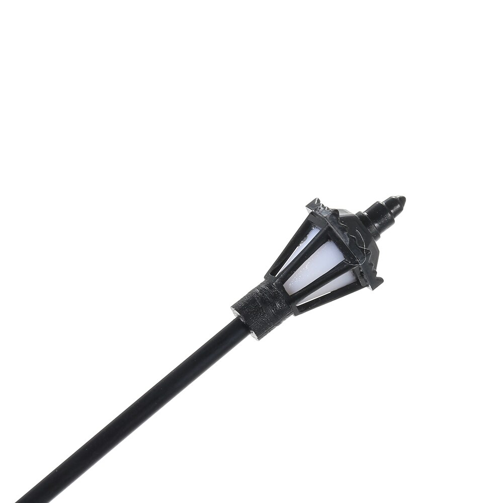Lámpara de calles con de 20 piezas, luces callejeras para maquetas, diferente escala, tren ferroviario, patio de recreo, paisaje Led