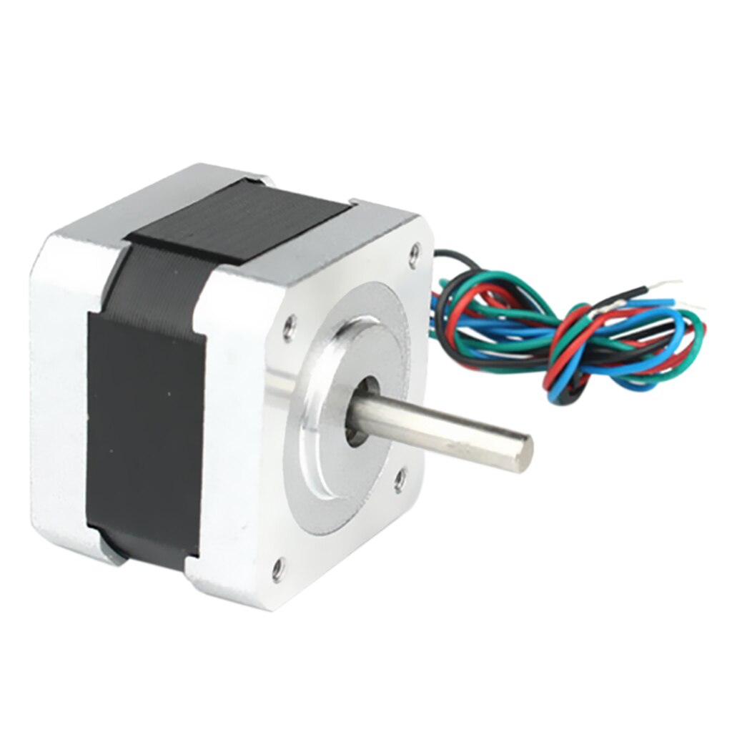 Mini Motor paso a paso, Motor paso a paso, 12V 1.3a 1,8 grados, cuerpo 4 Plomo 42mm para impresora CNC/3D