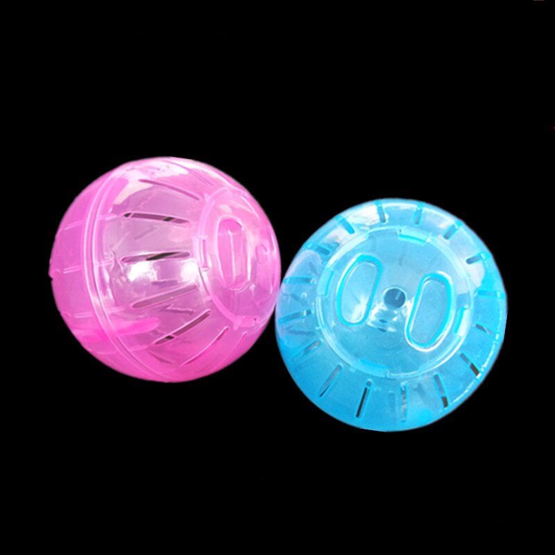 Pet Rodent Mice Hamster Gerbil Rat Jogging Ball Plastic Cages Toy for Play and Exercise: Random Color 1PCS