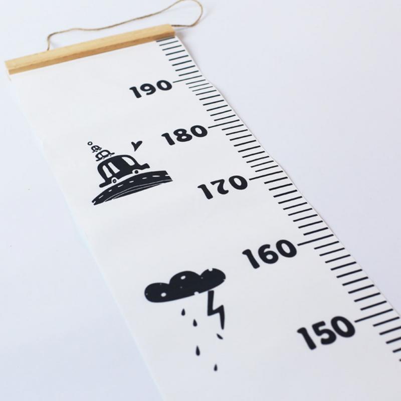 20*200cm höjdmått vägghängande baby barn barn tillväxtdiagram höjdmät linjal väggdekor för rum hem sovrum inredning