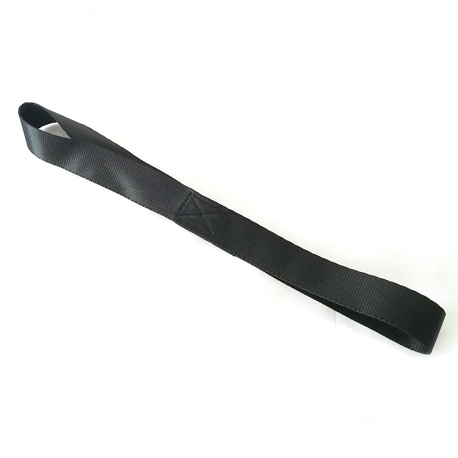 8x black nylon loop strap lashing strap lashing strap ATV motorcycle 1000KG 29.5x2.5cm