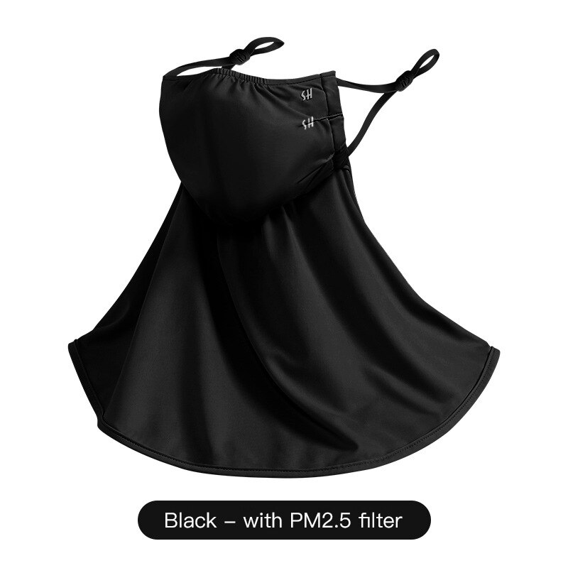 Máscara de montar protector solar de verano máscara de conducción al aire libre protección solar máscara protectora femenina fina transpirable Anti-ultravioleta cuello: 05