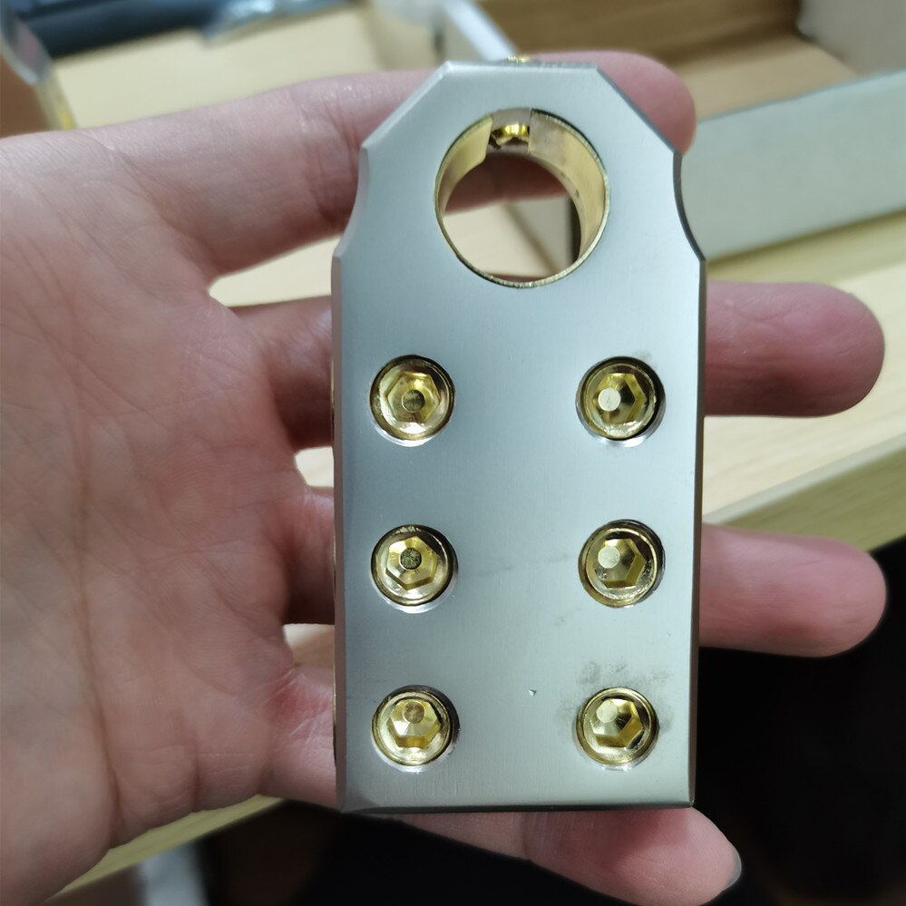 Car Audio Modified Battery Head Clip Terminal Connector Audio Cable Splitter Audio Power Accessory Connector