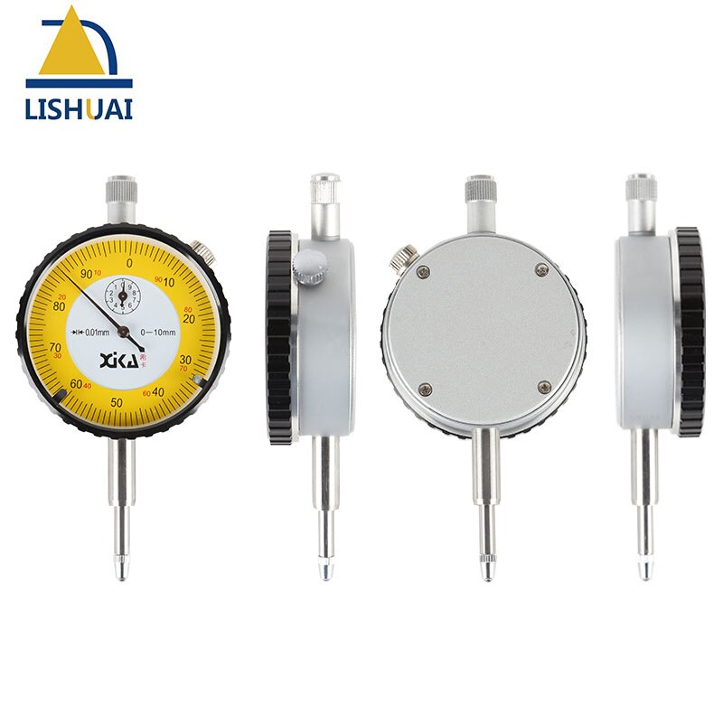 0-10mm Metric Dial Indicator 0.01mm Accurate Micrometer Vertical Dial Gauge Tools