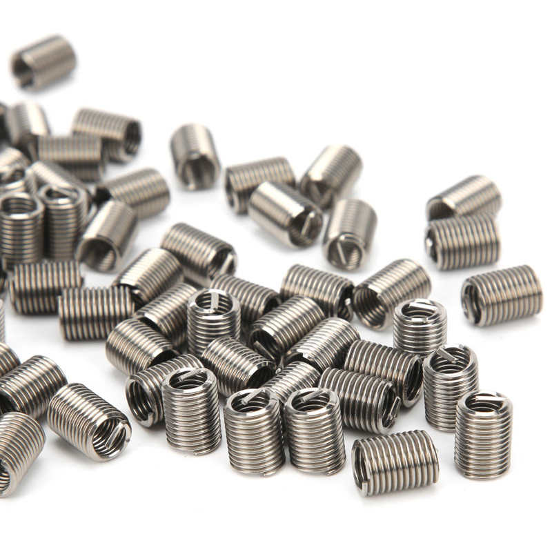Draad Inserts Schroefdraad Reparatie Tool Wear‑resistant Voor Diy 100 Packs Handwerk Machine