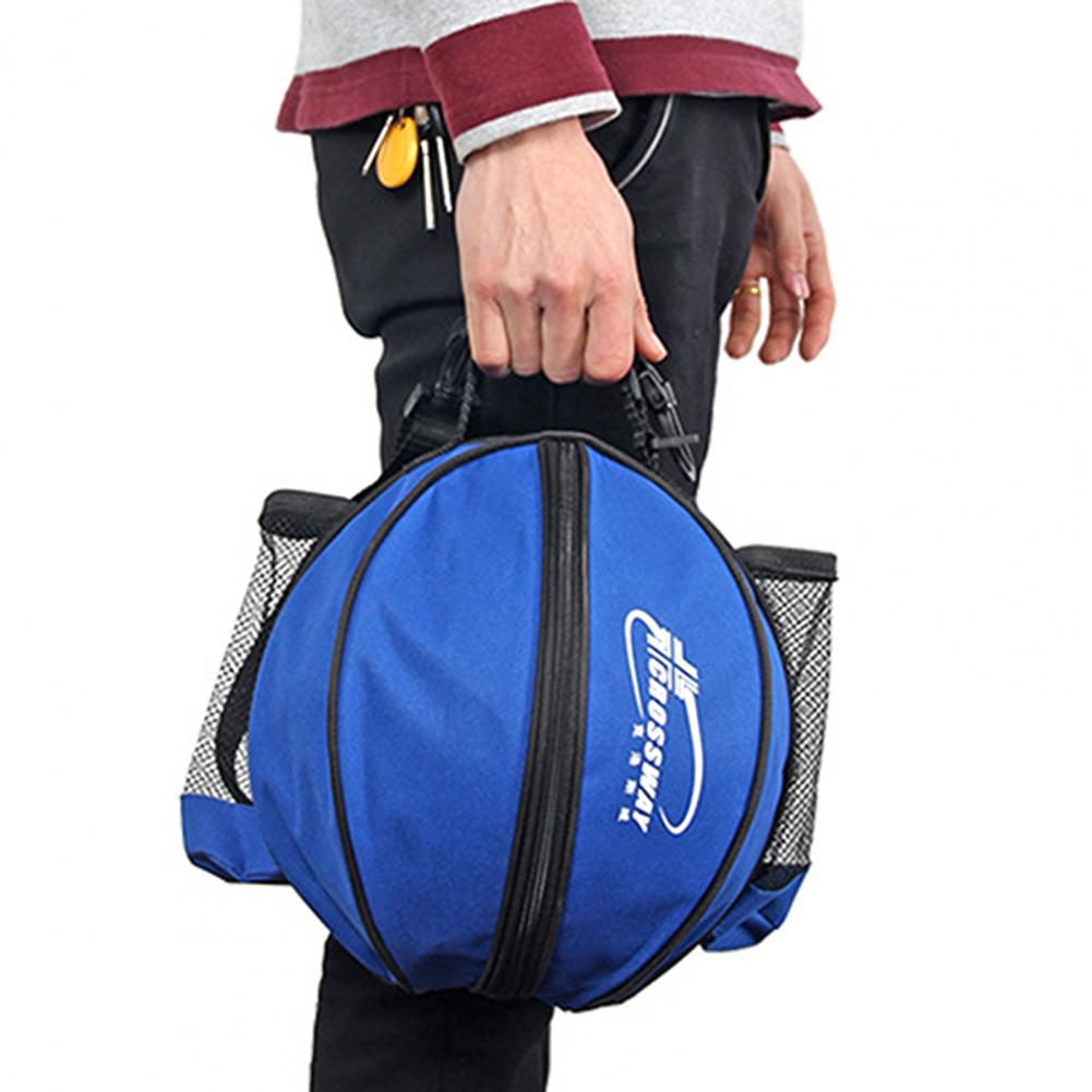 Praktischer basketballhalter, tragbarer volleyballträger, tragbarer, faltbarer fußballrucksack mit ein-schulter-mechanismus