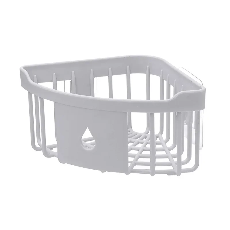 Keukenorganizer Plank, Badkamer Hoek Toiletartikelen Opslaghouder, Plastic Hoek Opbergrek, Gootsteen Spons Borstelhouder