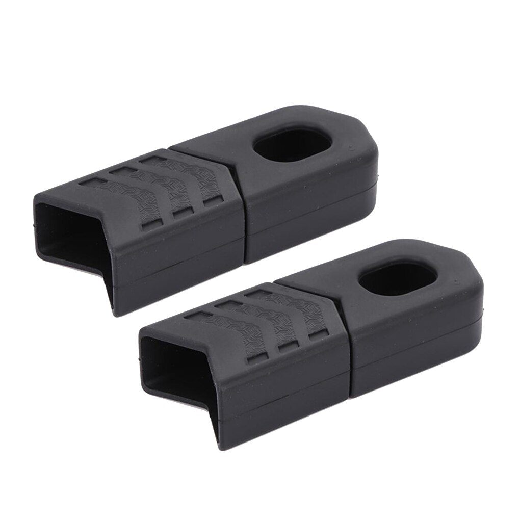 2 Pairs Silicone Bicycle Crank Arm Protect Covers Universal Cycling Accessories MTB Mountain Road Bike Crankset Protector Caps: Default Title
