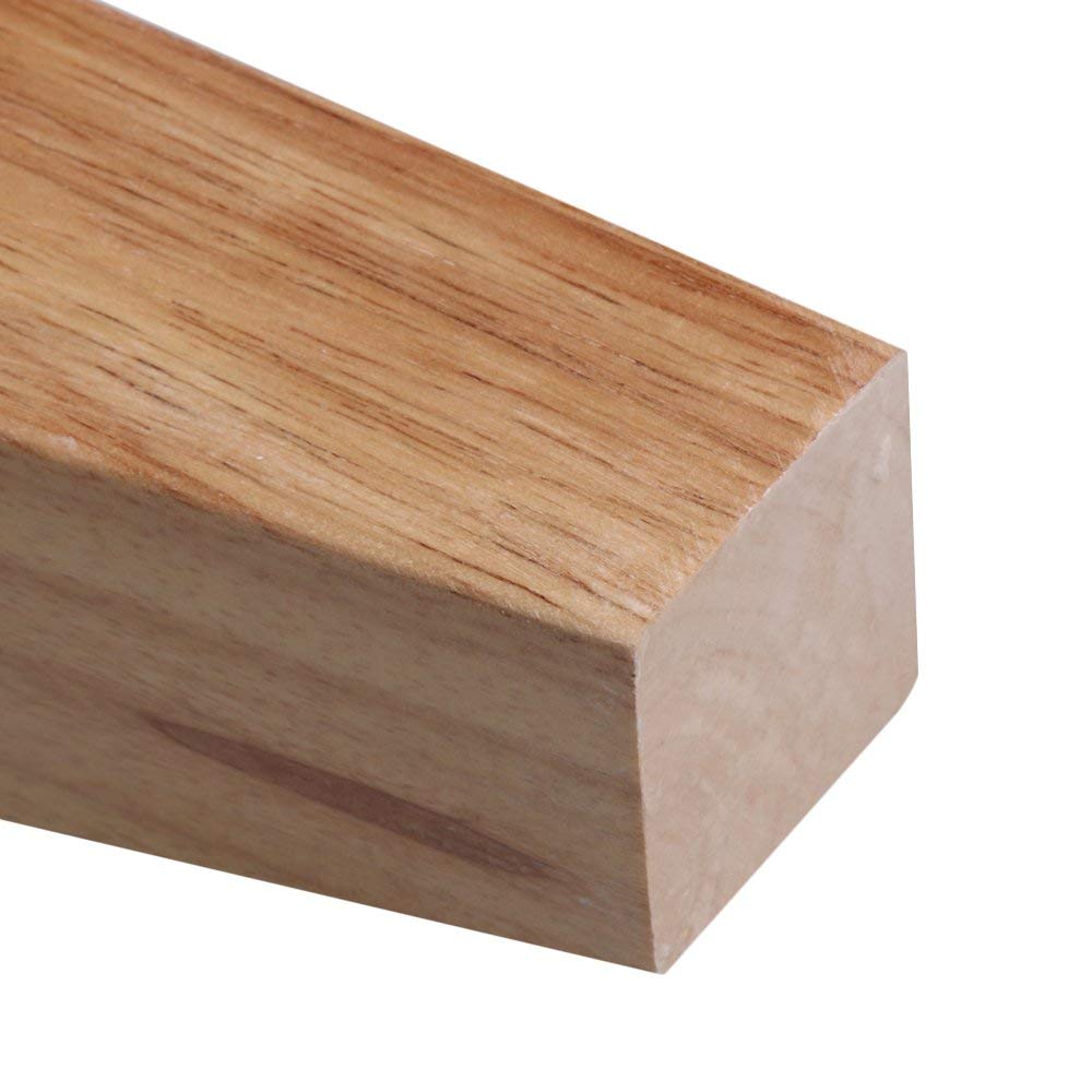8/4/2 stk træmøbelben egetræ retvinklet skab bord seng fødder jernpuder pakninger skruer 80/100/120/150mm højde
