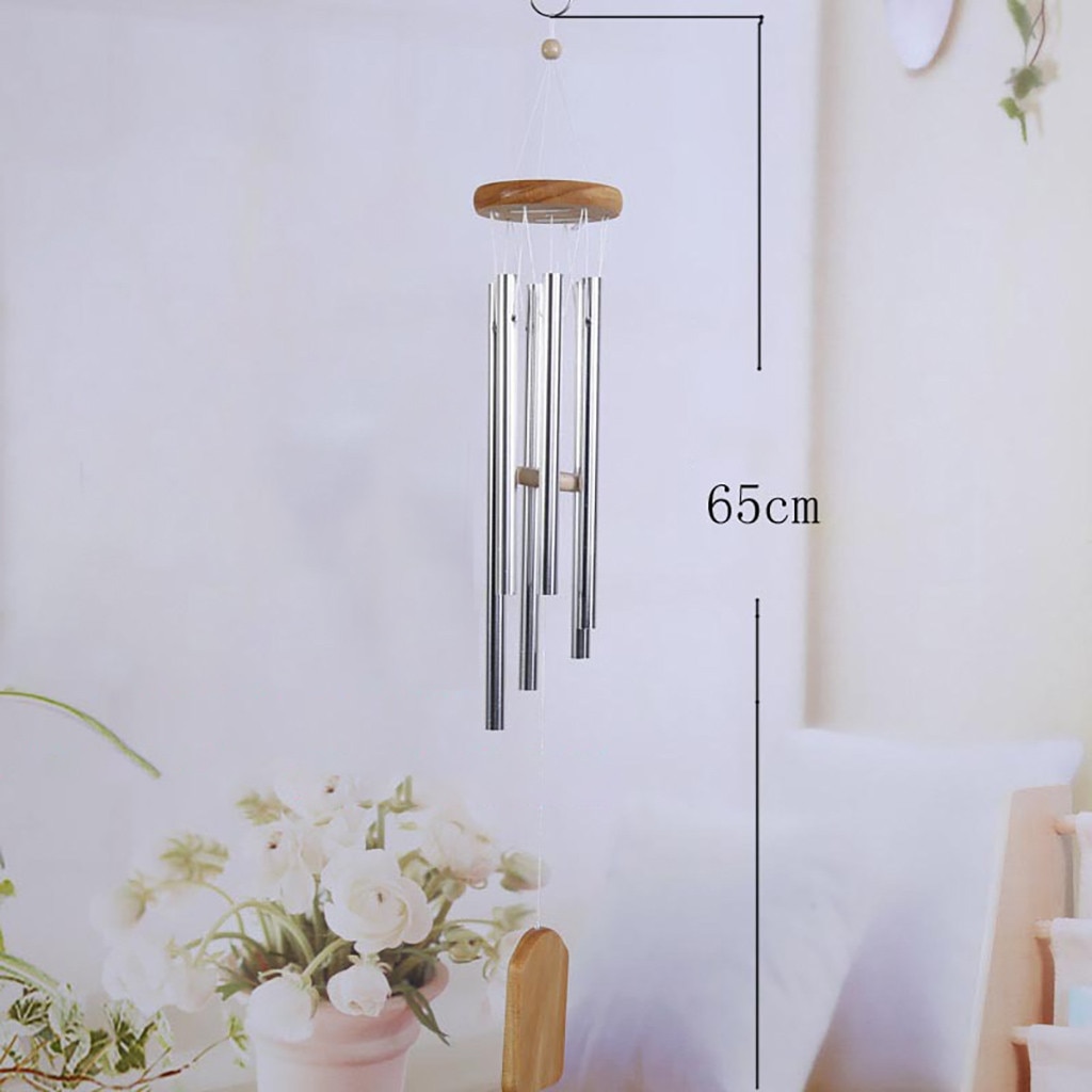 6 Tubes Wind Chimes Antique Amazing Grace Deep Resonant Chapel Bells Windchime Door Wall Hanging Home Decor Campanula #YJ