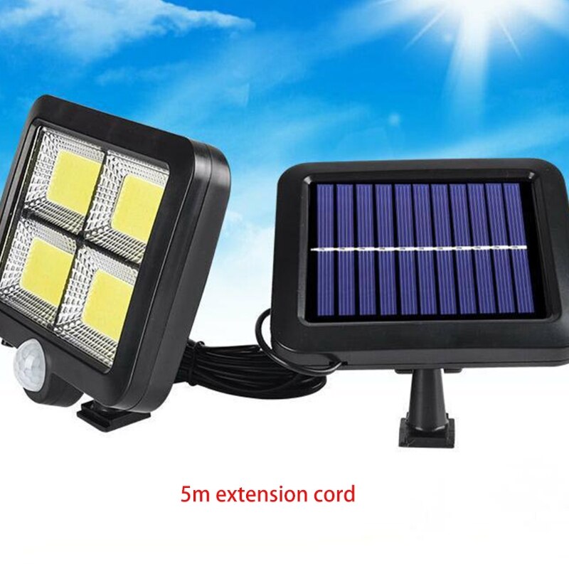 Veranda Lamp Solar Light Outdoor Motion Sensor Recharge Solar Wandlamp Waterproo