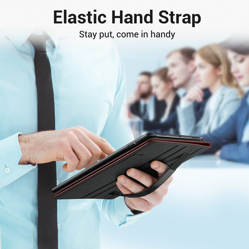 ESR Case for iPad Pro 10.5/11 Cover Premium PU Leather Luxury Business Folio Stand Auto Wake Smart Cover for iPad Pro 11