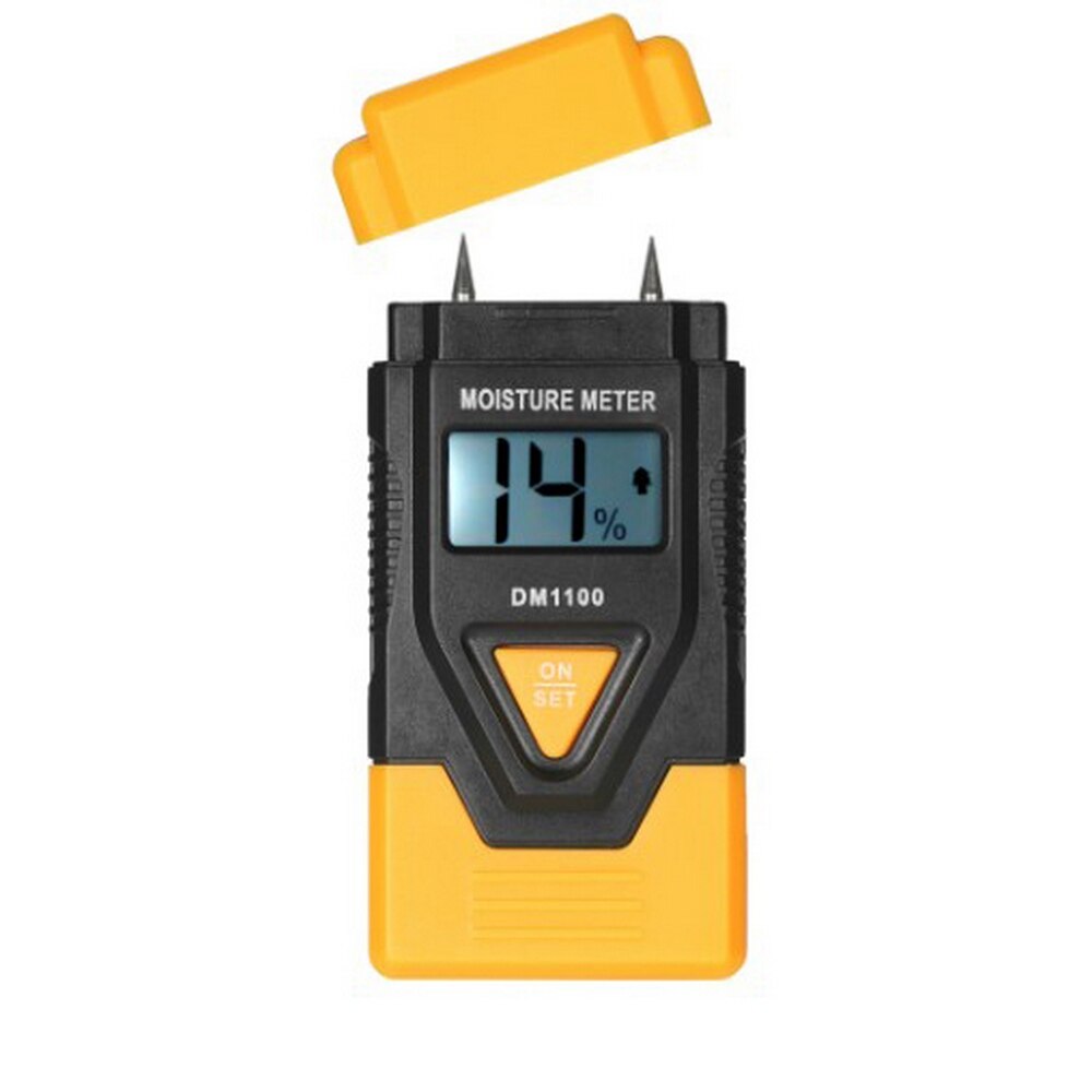 Wood Moisture Meter LCD Concrete Humidity Meter Cardboard Hygrometer Digital Density Detector Wood Density Meter Measuring Tool
