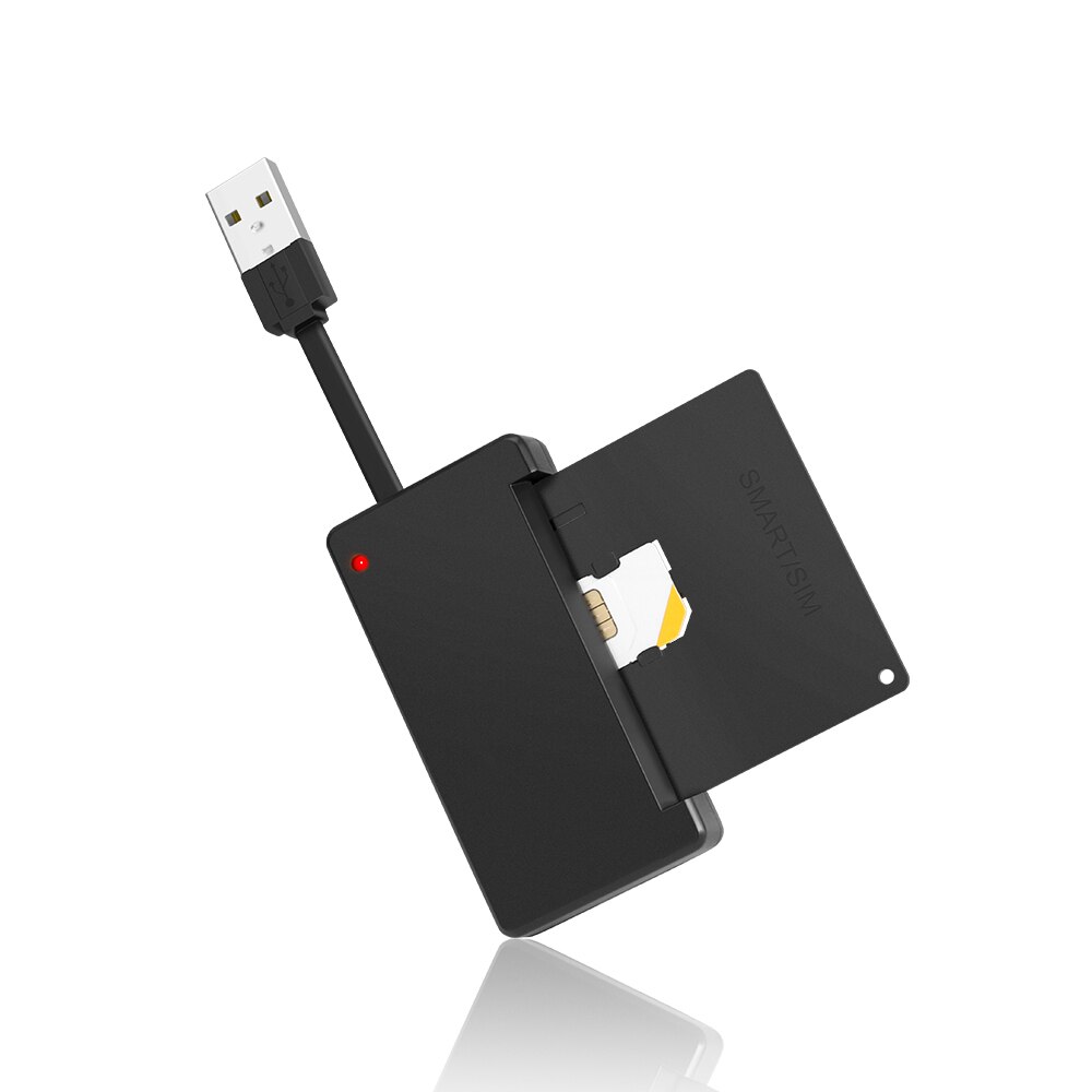 Rocketek usb 2.0 smartkortläsare cac,id bankkort,sim-kort cloner kontakt kortläsare adapter pc dator laptop tillbehör