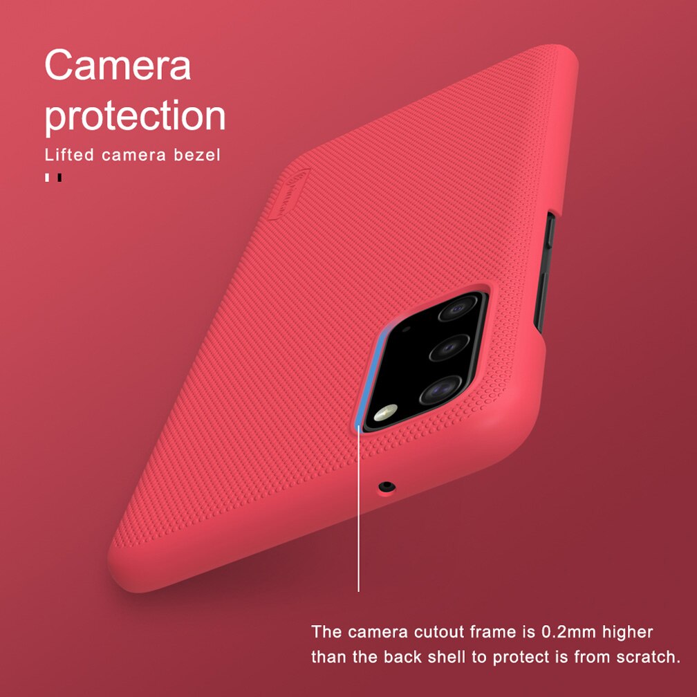 Do Samsung Galaxy S20 FE 5G przypadku Nillkin Super matowe tarcza ultra-cienki twardy PC tylna pokrywa dla Samsung S20 Fan Edition edycja przypadku