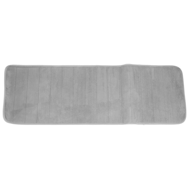 120x40cm Absorbent Nonslip Memory Foam Kitchen Bedroom Door Floor Mat Rug Carpet: Dark Gray