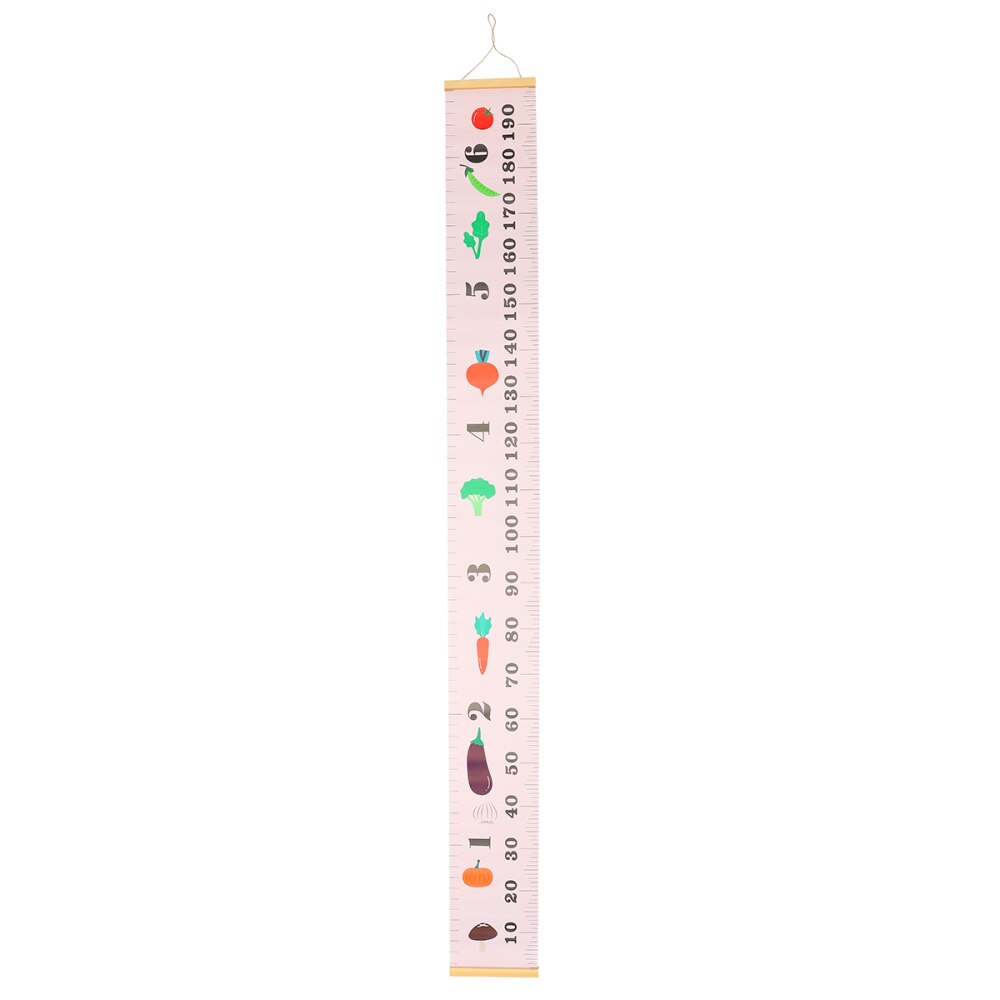 1pc Children Height Measuring Tape Cartoon Kids Growth Chart: Default Title