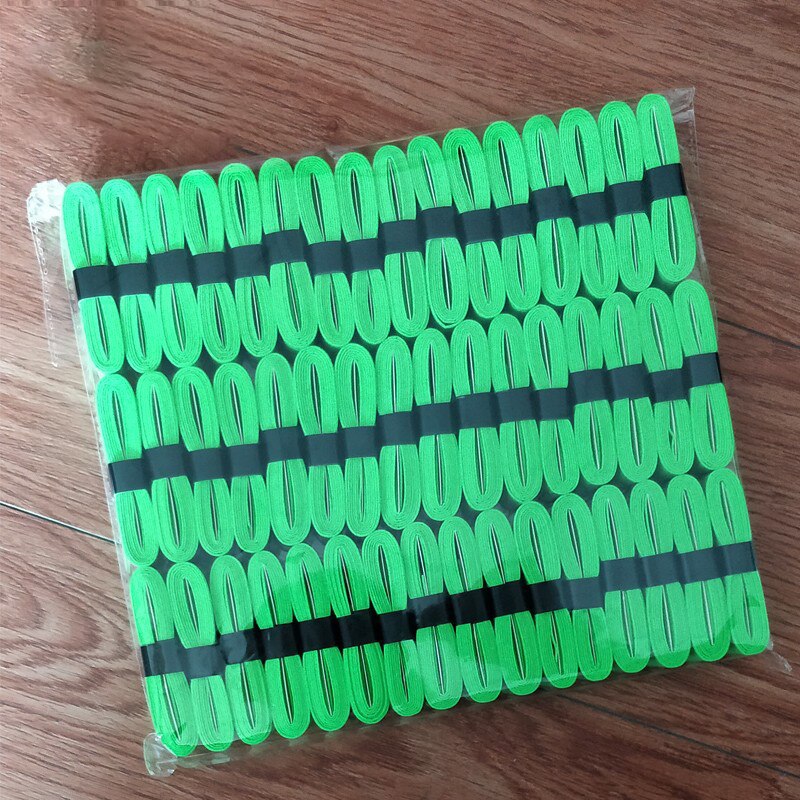 Alpha tenis Overgrip oddychające pochłaniające pot Grip Badminton podstawowy Overgrip 0.70MM lepki uchwyt darmowa wysyłka: GREEN