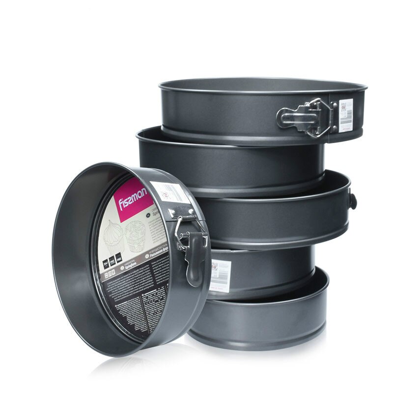 removable non-stick carbon steel mold cheese bakeware with removable bottom