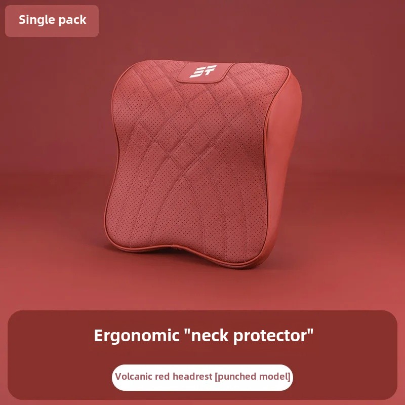 Poduszka podtrzymująca szyję podróżnika X70plus duża Góra morze król X90 zagłówek poduszka podtrzymująca talię akcesoria wewnętrzne dla Jietu C: zielony